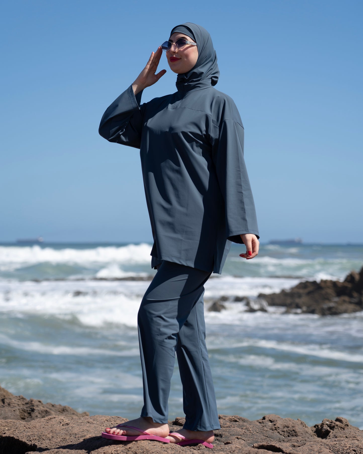 Burkini Ayla Bleu canard