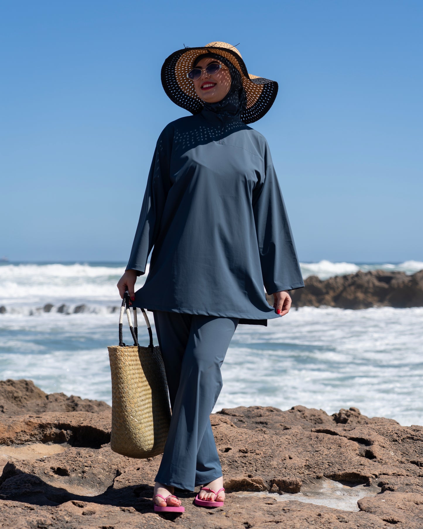 Burkini Ayla Bleu canard