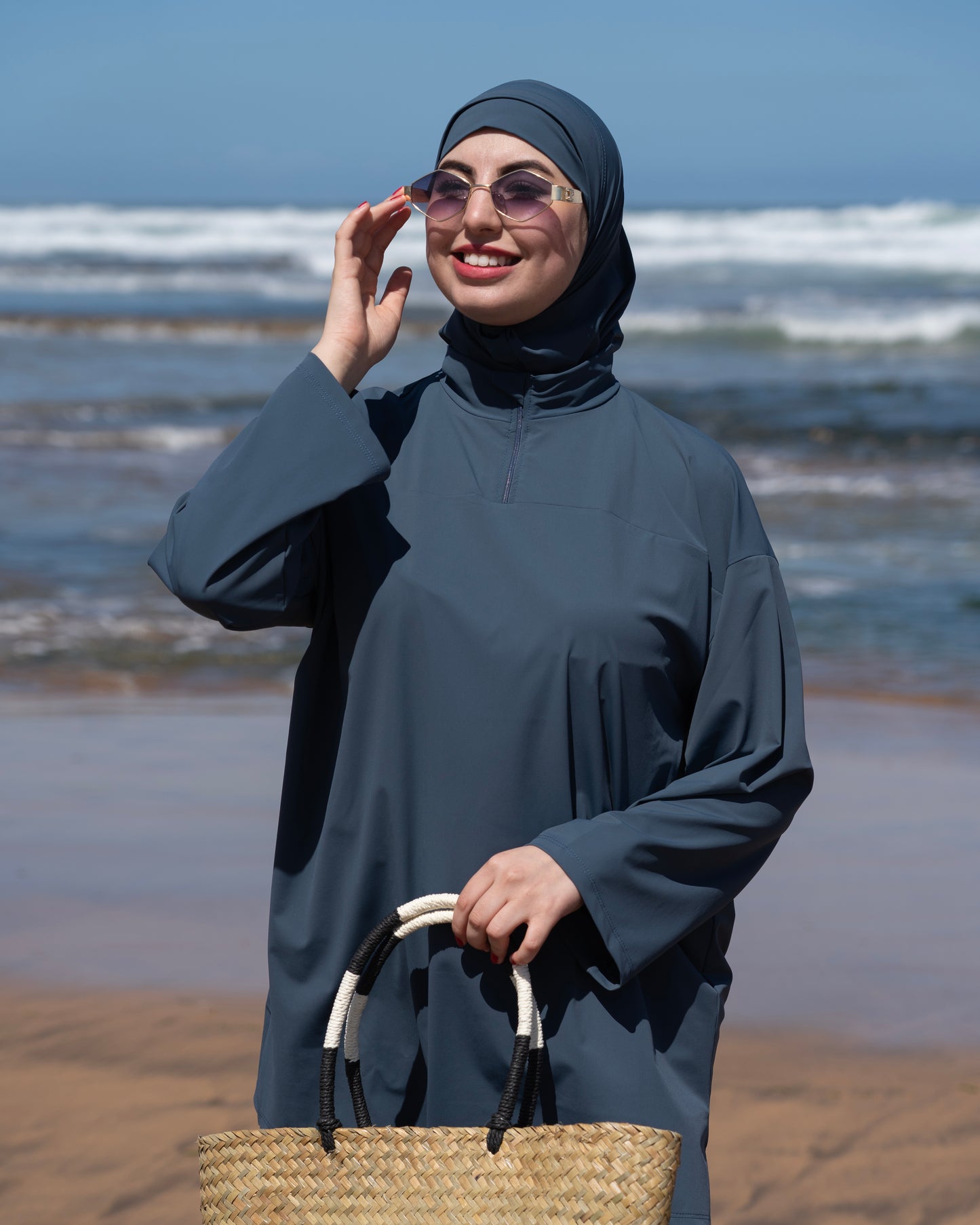 Burkini Ayla Bleu canard