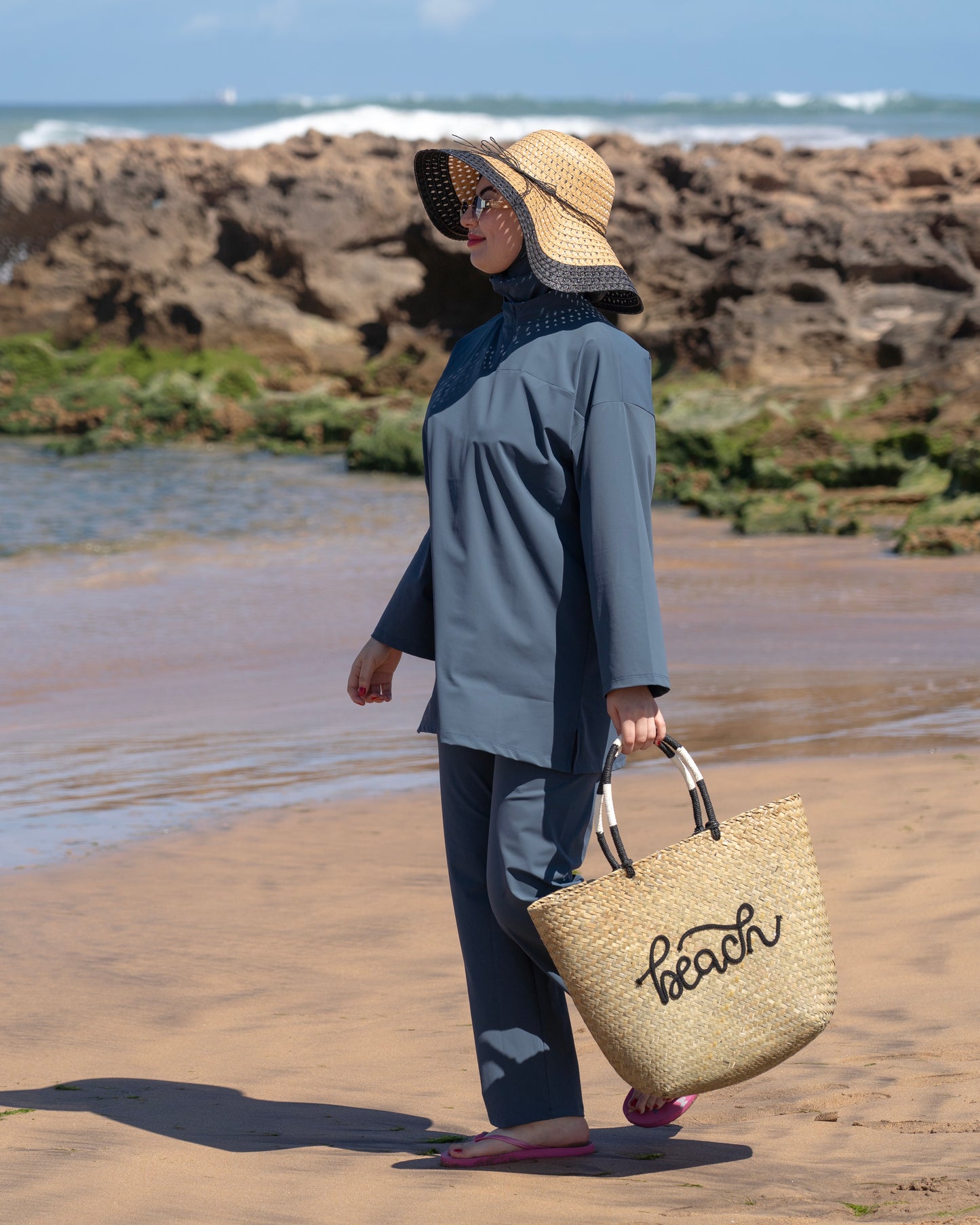 Burkini Ayla Bleu canard