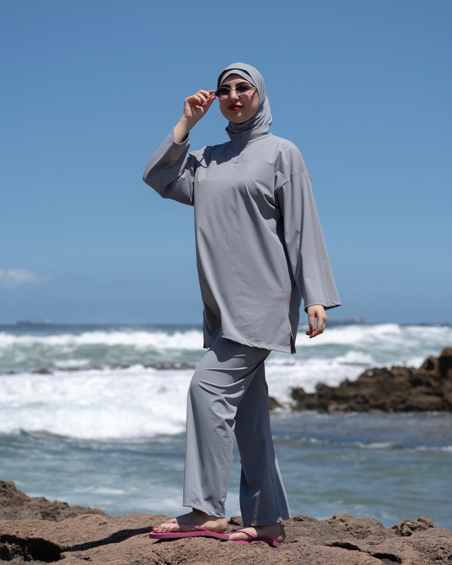 Burkini Ayla Gris